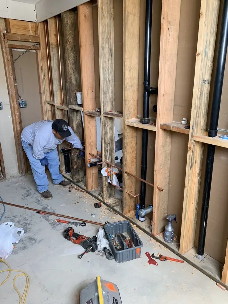 Commercial rough-in plumbing for Trenchless Sewer Repair in Harker Heights